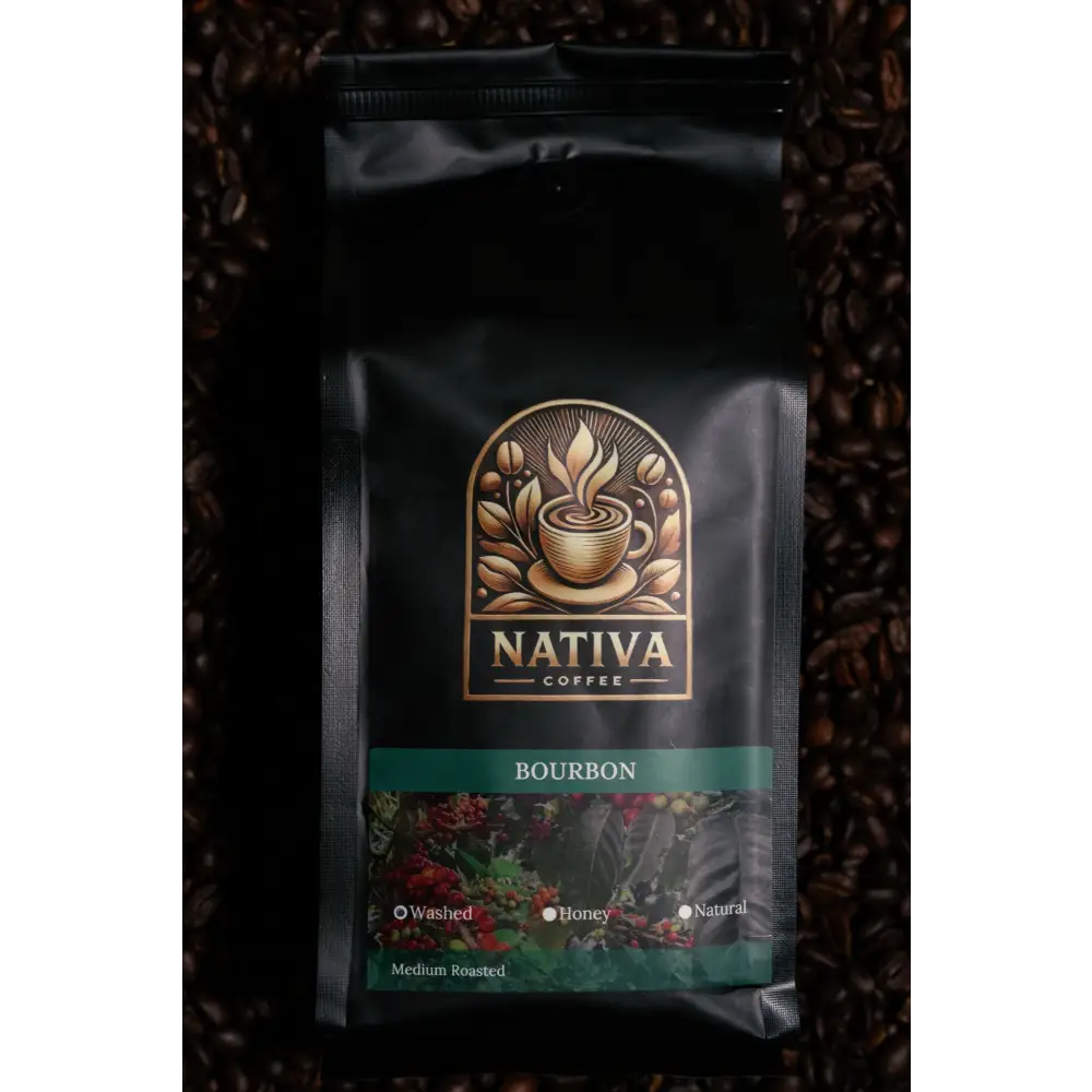 Bourbon Coffee - Washed Process Medium Roast - Coffee Bourbon Washed Process
