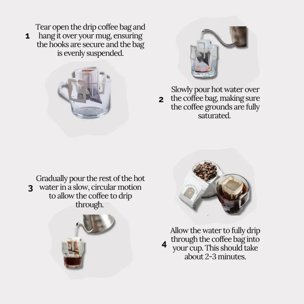 Drip Coffee Bags | Castillo Naranjal Medium Roast - Castillo Coffee Washed Process