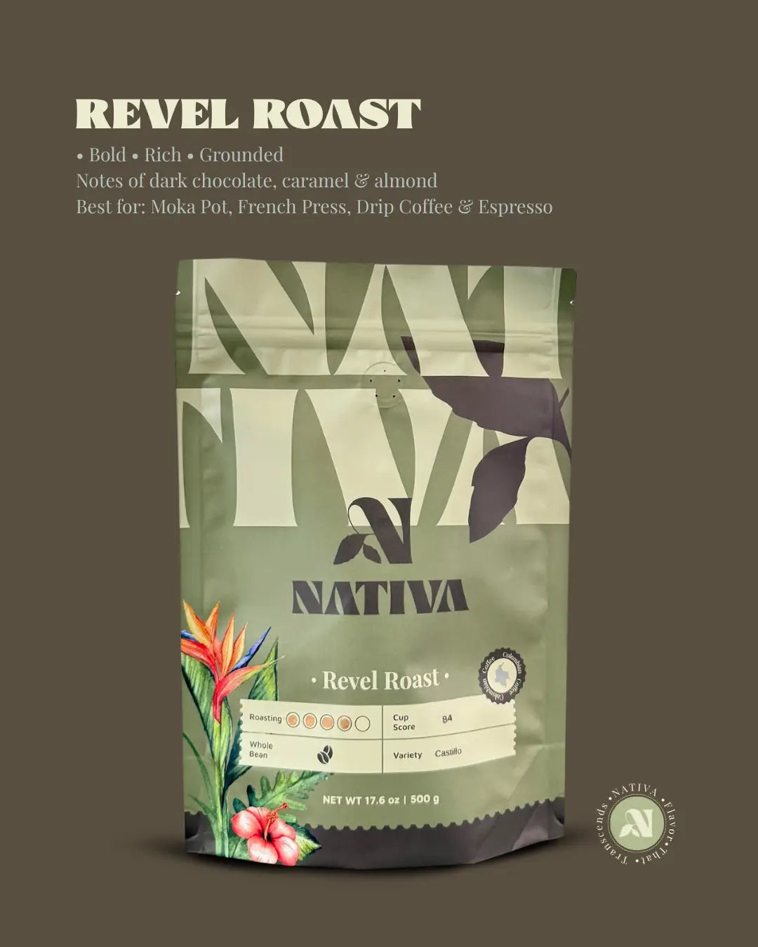 Revel Roast Suggested Brewing