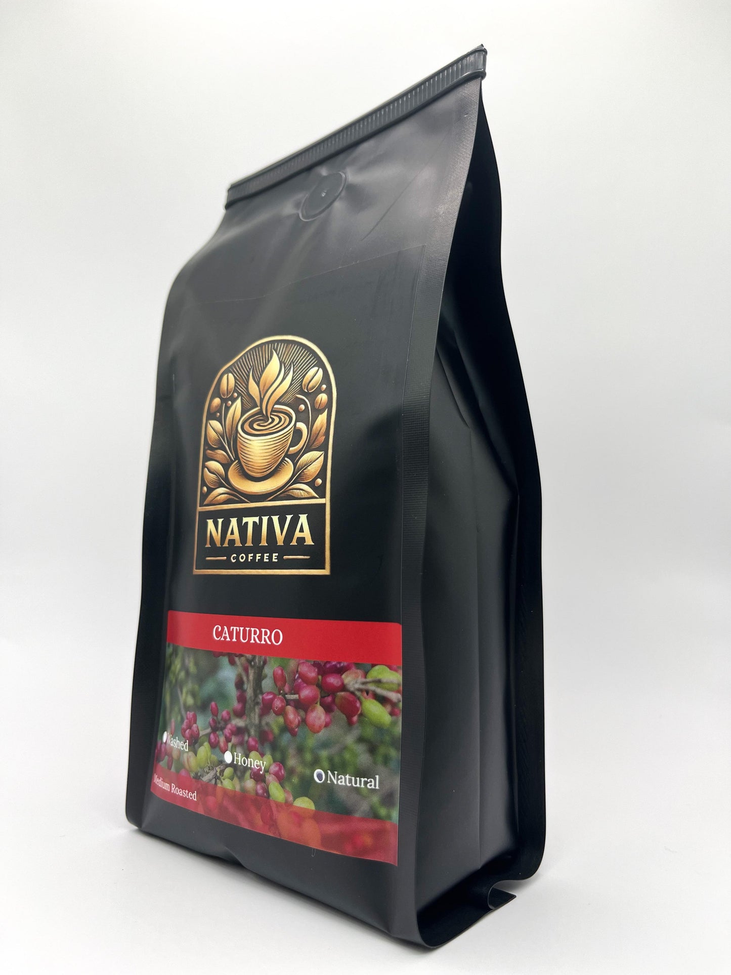 Caturro Coffee - Natural Process, Medium Roast