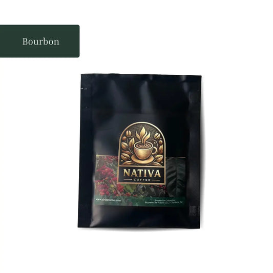 Bourbon - 40g Coffee Sampler - Coffee Bourbon Washed Process