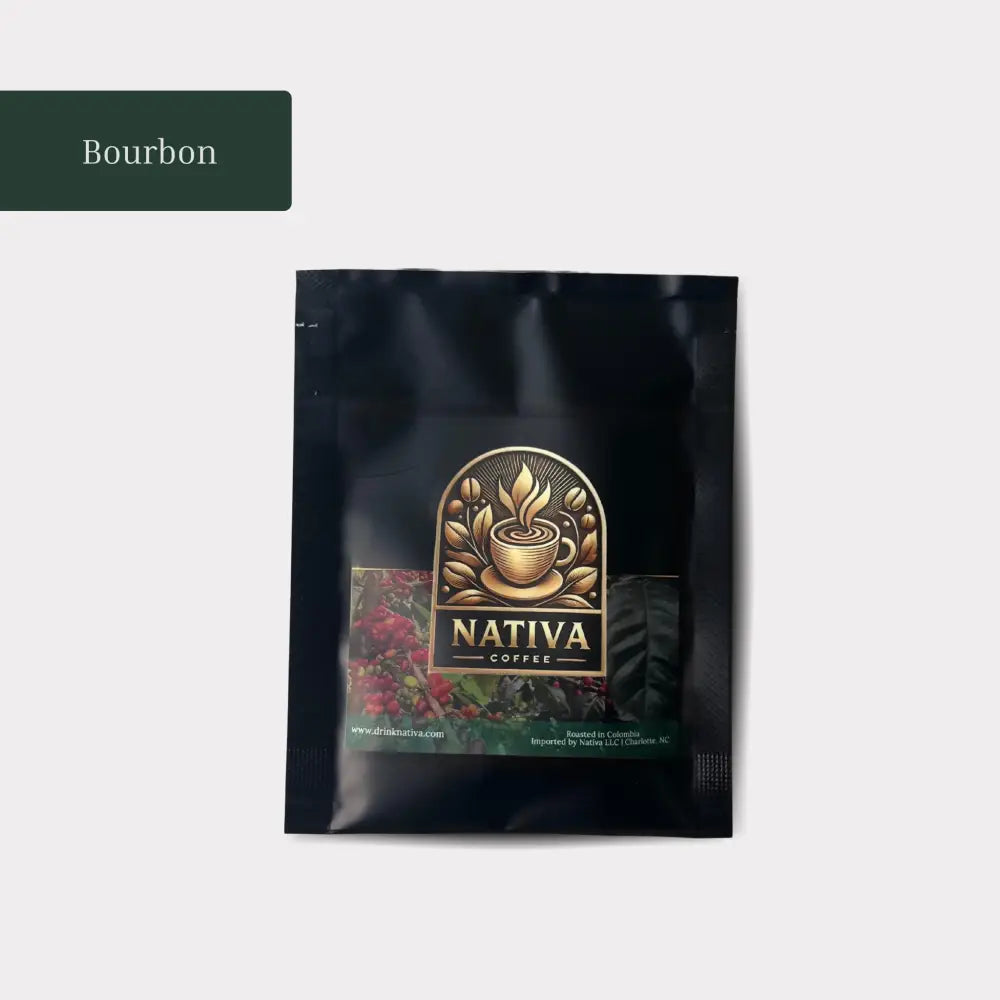 Bourbon - 40g Coffee Sampler - Whole Bean - Coffee Bourbon Washed Process