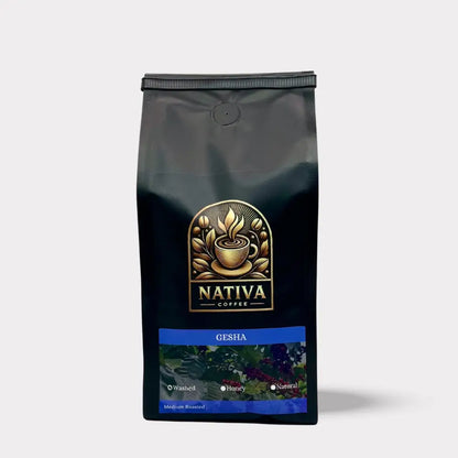 Gesha Coffee - Washed Process Medium Roast - Gesha Coffee Washed Process