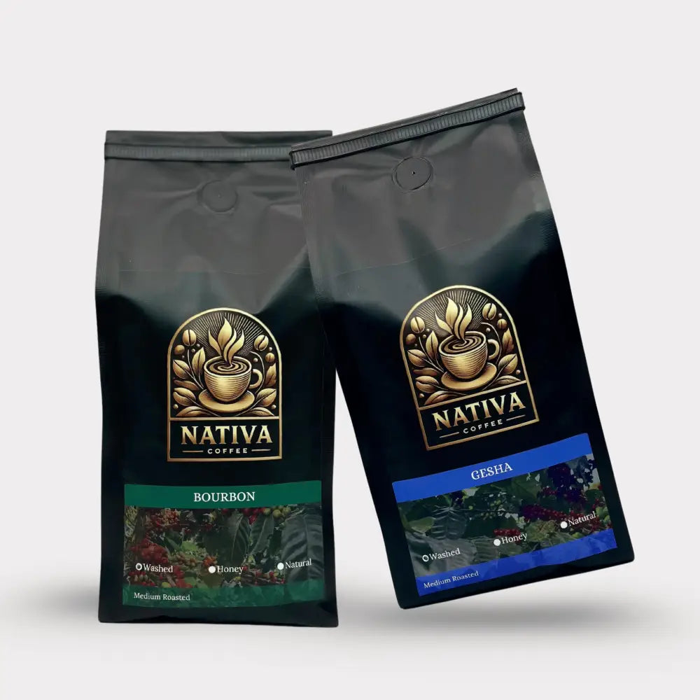 The Golden Pair | Bourbon and Gesha Coffee